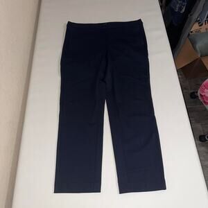 Navy blue lvpl pull on womens trouser